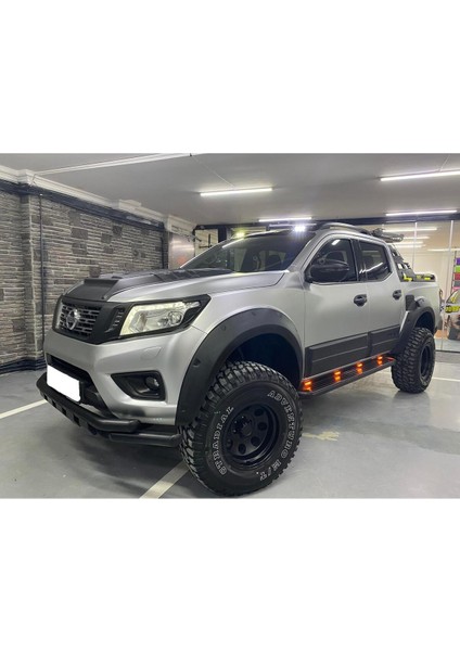 Roal Tunıng 2015+ ve Üzeri Uyumlu Adblue Çift Depo Nissan Navara 4x4 (4,5 Cm) Dodik Seti Kaplama Kabartma