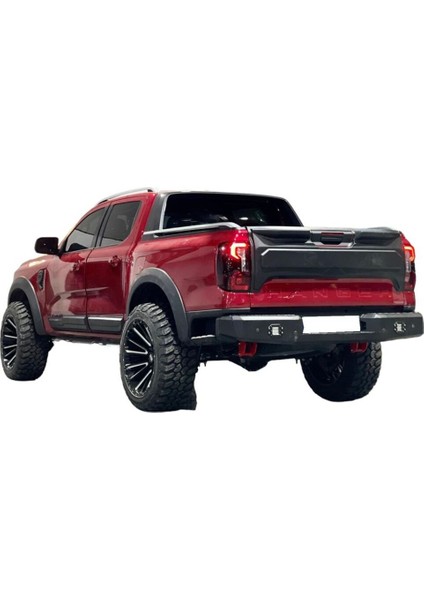 Roal Tunıng Ford Ranger T9 Mat Bagaj Kapağı Kabartma Kaplama 2022+