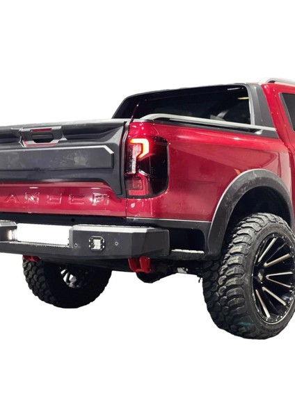 Roal Tunıng Ford Ranger T9 Mat Bagaj Kapağı Kabartma Kaplama 2022+ modelleri