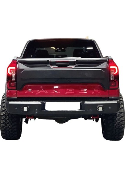 Roal Tunıng Ford Ranger T9 Mat Bagaj Kapağı Kabartma Kaplama 2022+ fırsatları