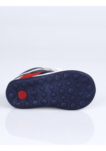 V.006 Hakiki Deri Bot Beyaz-Lacivert - 20 fiyatları