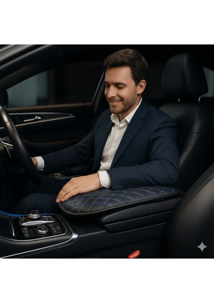 Fiat Albea Deri Oto Kolçak Kılıfı Örtüsü Prime Süngerli Mavi Nakışlı fırsatları