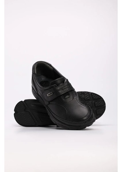 Tam Ortopedik Hakiki Deri Kaymaz Taban Kemik Çıkıntısı Ayakkabısı