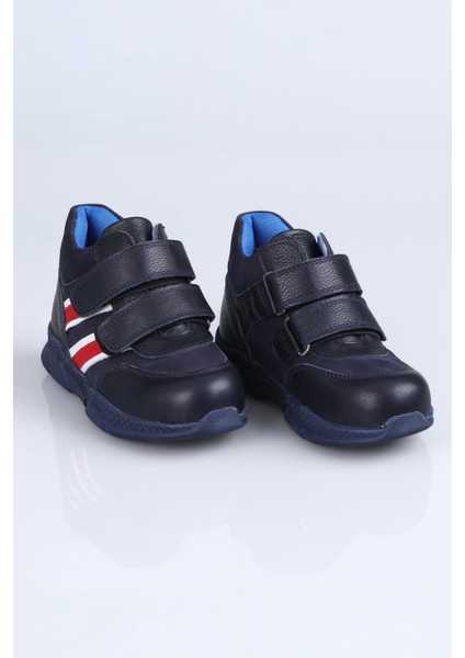 1009 Hakiki Deri Bot P. Lacivert - 26