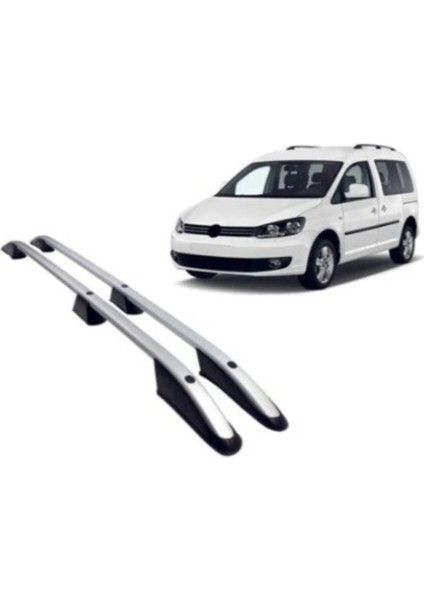 Roal Tunıng 2010-2020 Model Arası Uyumlu Volkswagen Caddy 2 Tavan Çıtası Gri