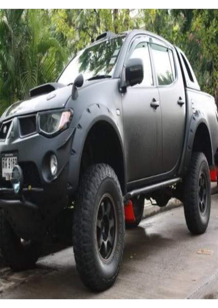 Roal Tunıng Mitsubishi L200 Off Road Dakar Vida Görünüm Çamurluk Dodik Seti 2007-14 Modeller Için Uyumlu
