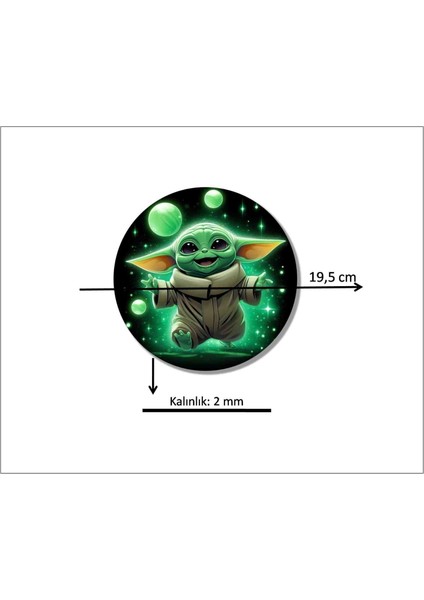 Baby Yoda Baskılı Mouse Pad fiyatları