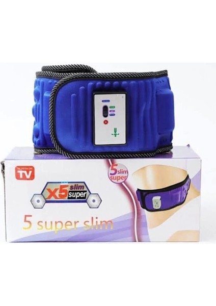 Super Slim 5 Motorlu Titreşimli Masaj Kemeri Göbek Eritme Aleti fırsatları