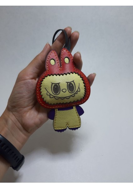 Labubu Gerçek Deri Çanta Süsü fırsatları