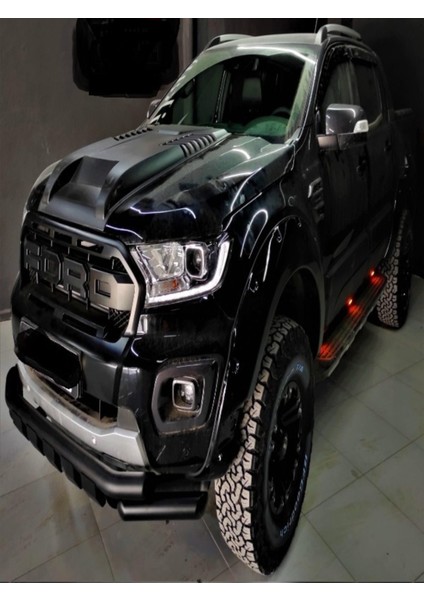 Roal Tunıng 2012-2022 Model Ford Ranger T6-T7-T8 Uyumlu Shark Ön Tampon Koruma modelleri