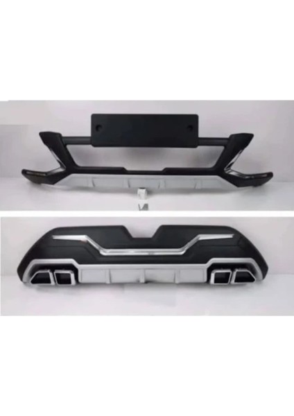 Roal Tunıng 2022+ Üzeri Uyumlu Kia Sportage Ön Arka Tampon Difizör Koruma Seti modelleri