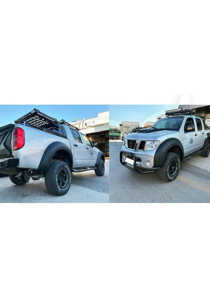 Roal Tunıng Nissan Navara D40 Jumbo Çamurluk Dodik Kaplama 2005-2010 Araca Uyumludur.