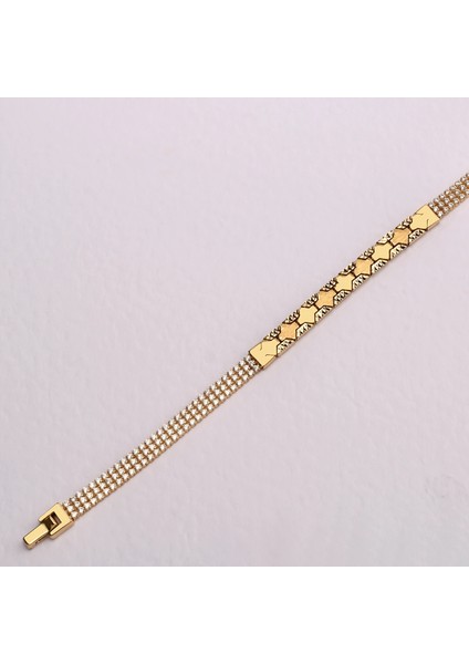14 Ayar Altın Zincir Bileklik – Zarif ve Işıltılı Kadın Takıları modelleri