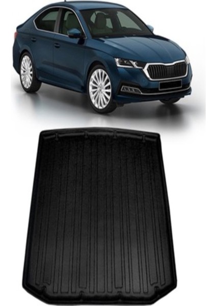Roal Tunıng Skoda Octavia Sedan Bagaj Premium 3D Bagaj Havuzu 2020 ve Üzeri Uyumlu