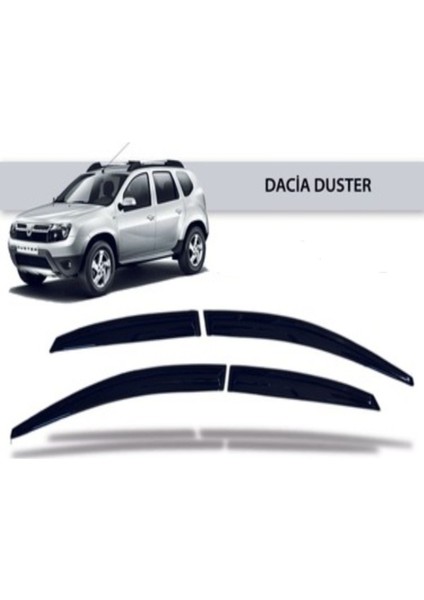 Roal Tunıng Dacia Duster Cam Rüzgarlığı 4 Parça 2010-2017 Uyumludur fiyatları