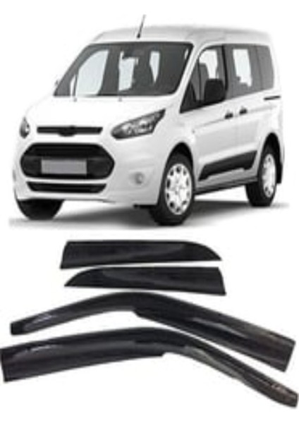 Roal Tunıng Ford Connect Cam Rüzgarlığı 4 Parça 2021 ve Üzeri Uyumlu fiyatları