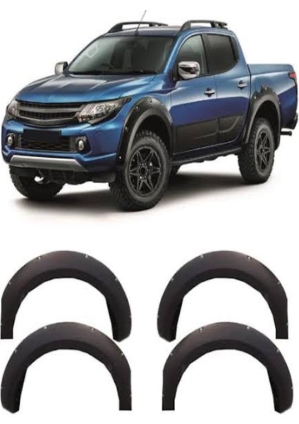 Roal Tunıng Mitsubishi L200 2015-2018 Dodik Set – Çamurluk Kaplama Kabartma fiyatları