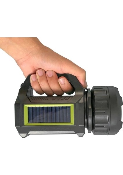 Şarjlı LED El Feneri 10W Taşınabilir Acil Durum Ası USB Şarjlı & Yan Cob Işıklı fiyatları