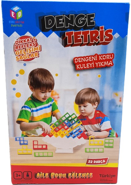 Hobi Eğlence Dünyası Denge Tetrisi Strateji Oyunu fırsatları