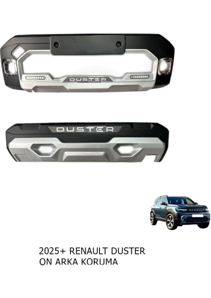Roal Tunıng Renault Duster Ön Arka Koruma Ledli 2025+ Sonrası Uyumlu