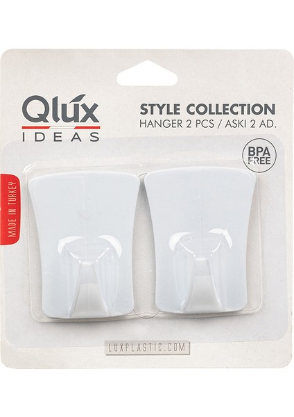 4 Adet Banyo Mutfak Askısı Qlux Ideas Yapışkanlı Askı L-00735 Bpa Içermez fiyatları