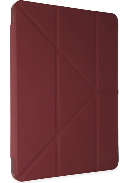 Xiaomi Redmi Pad Se Kılıf Kalemlikli Mars Tablet Kılıfı - Mürdüm