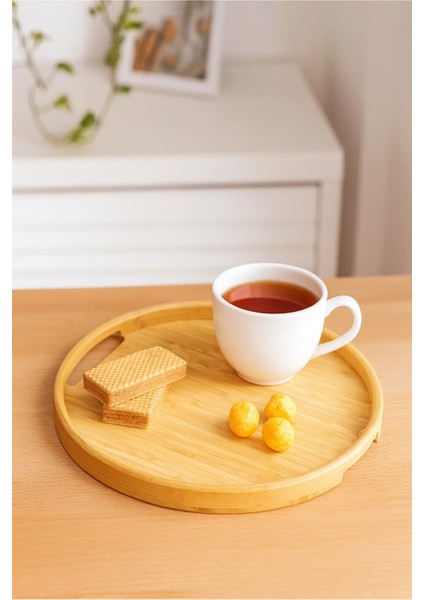 (Bambu 3'lü Doğal Oval Tepsi, Servis Tepsileri, Iskandinav Tepsi Seti, Çay Tepsisi) indirimleri