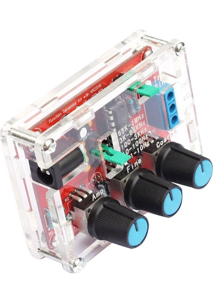 XR2206 Sinyal Jeneratörü Yüksek Hassasiyetli Sinüs Üçgen Kare Dalga