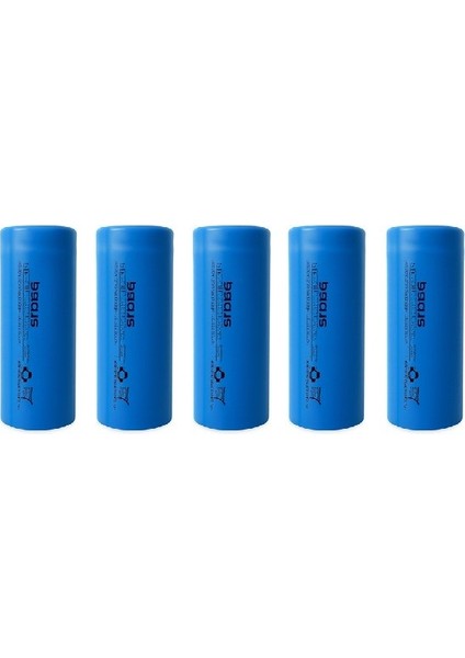 32700 3,2V 6AH Lifepo4 Lityum Pil 5'li Paket