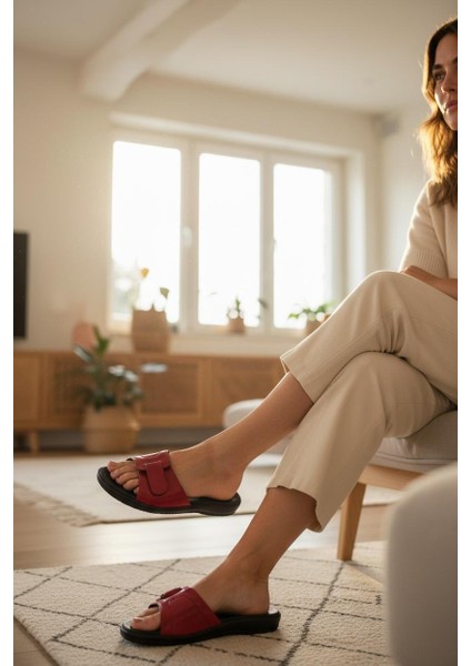 Tam Ortopedik Anatomik Topuk Dikenine Özel Terlik