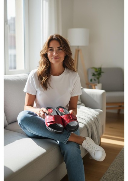 Tam Ortopedik Anatomik Topuk Dikenine Özel Terlik modelleri