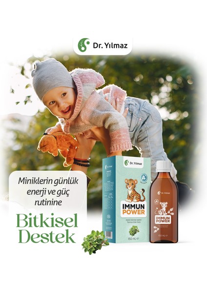 Immunpower Bitkisel Şurup + Gıda + Kekik Ekstresi fiyatları