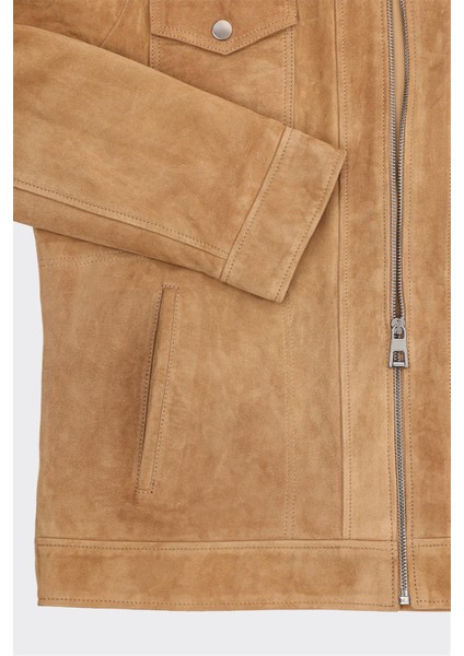 Naturel Deri Erkek Ceket modelleri