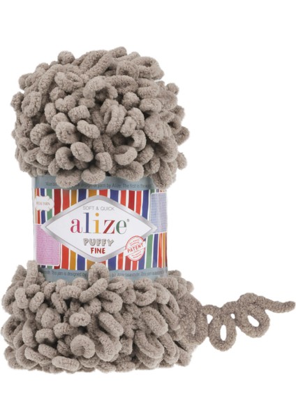 Puffy Fine(Ince) El Örgü Ipliği 5'li Paket 990