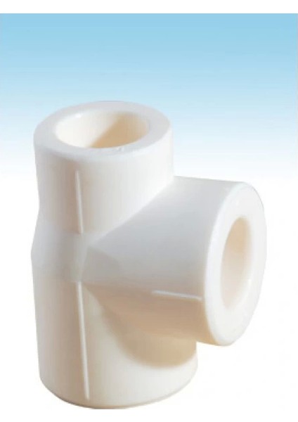 Pvc Boru Inegal Te Pprc 32X25X20 mm 10 Adet