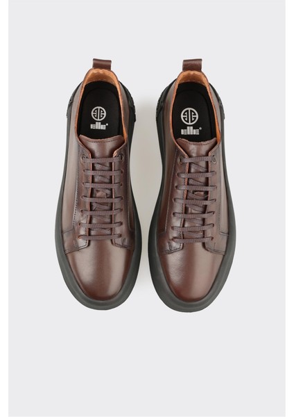 Kahve Deri Erkek Günlük Ayakkabı fırsatları