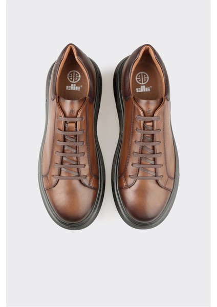 Kahve Deri Erkek Günlük Ayakkabı fırsatları