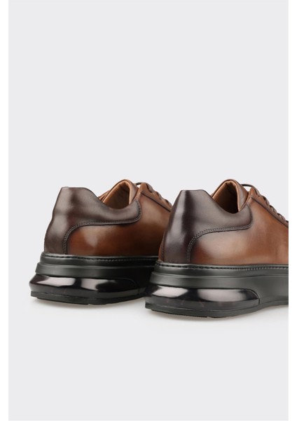 Kahve Deri Erkek Günlük Ayakkabı indirimleri