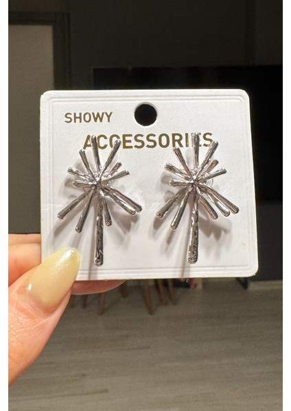 Kadın Gold Tarz Stil Küpe