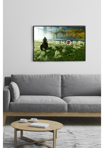 Ghost Of Tsushima Çerçeveli Metal Poster Tablo fiyatları