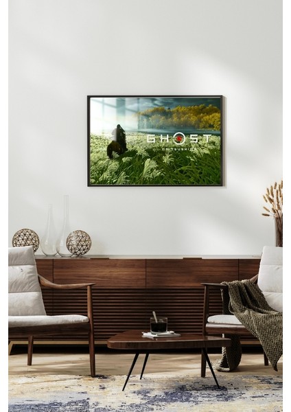 Ghost Of Tsushima Çerçeveli Metal Poster Tablo modelleri