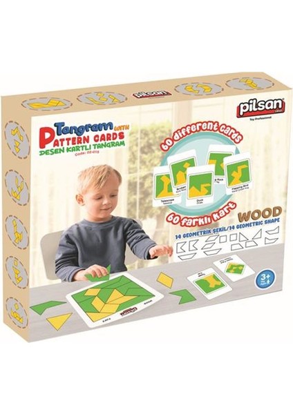 Desen Kartlı Tangram fiyatları