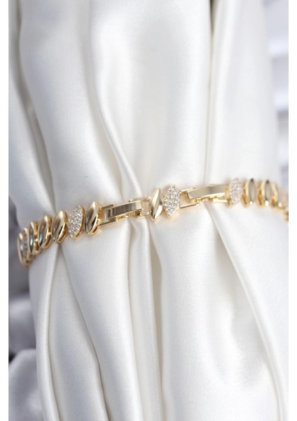 Bfs Pirinç Vıp Seri Gold Renk Arpa Model Kadın Bileklik fiyatları