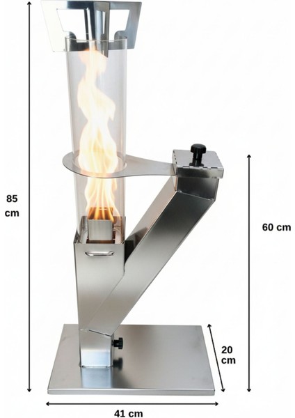 Pelet Soba, Roket Soba, Kamp, Outdoor, Balkon, Teras, Yüksek Kalite Cam Soba-Pürmüz&pelet Hediyelik indirimleri