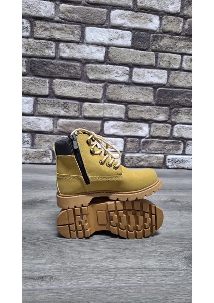 Rahat Kaymaz Kauçuk Taban Soğuğa ve Suya Dayanıklı Nubuk Bot Cat Modeli modelleri