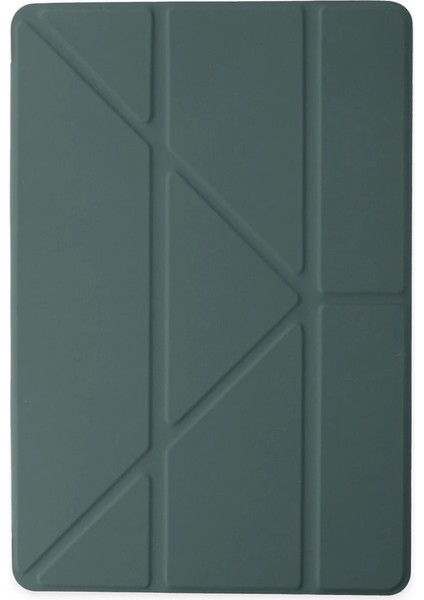 Xiaomi Redmi Pad Se Kılıf Kalemlikli Mars Tablet Kılıfı - Koyu Yeşil