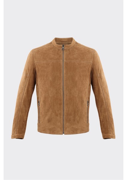 Naturel Deri Erkek Ceket