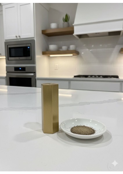 Som Pirinç Tuzluk Biberlik Kürdanlık Seti Şık Masa Üstü Aksesuarı indirimleri