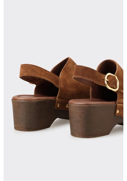 Camel Deri Kadın Terlik fırsatları