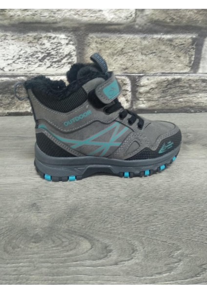 Rahat Içi Kürklü Ortopedik Taban Outdoor Spor Cırtlı Fermuarlı Çocuk Botu indirimleri